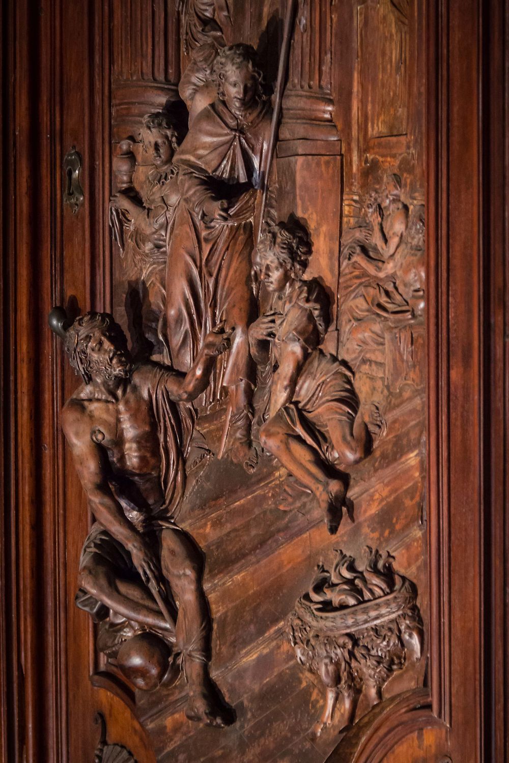 Scuola Grande di San Rocco - Sculpture sur bois