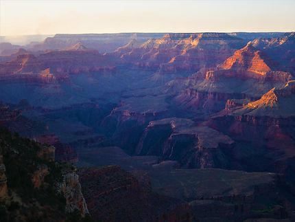 Coucher de soleil au Grand Canyon