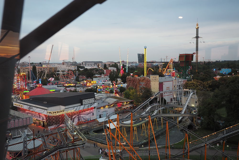 Vue depuis la grande roue du Prater