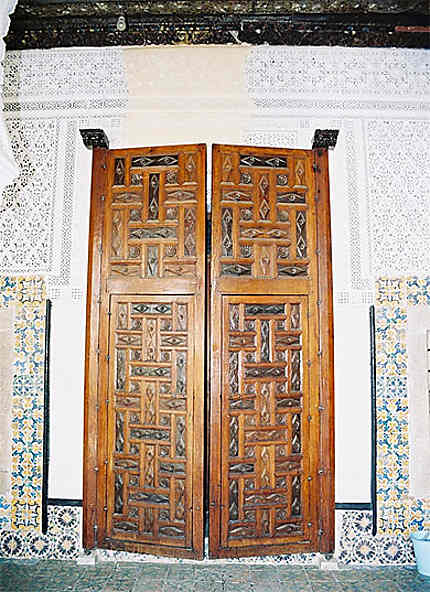 Porte à l'intérieur de Dar Aziza