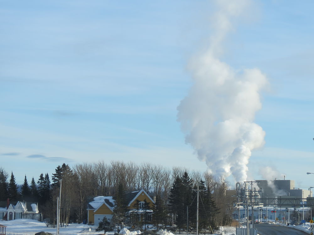 Moulin à bois à Matane