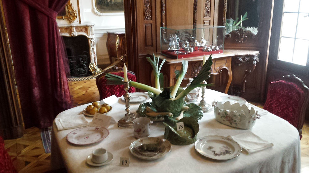 Salle à manger du musée Grobet Labadie 