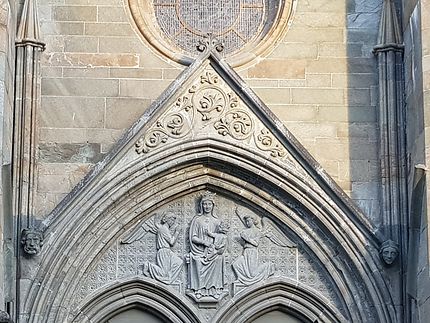 Détail de la cathédrale de Trondheim