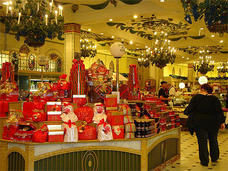Superbes décors chez Harrods Superbes décors chez Harrods