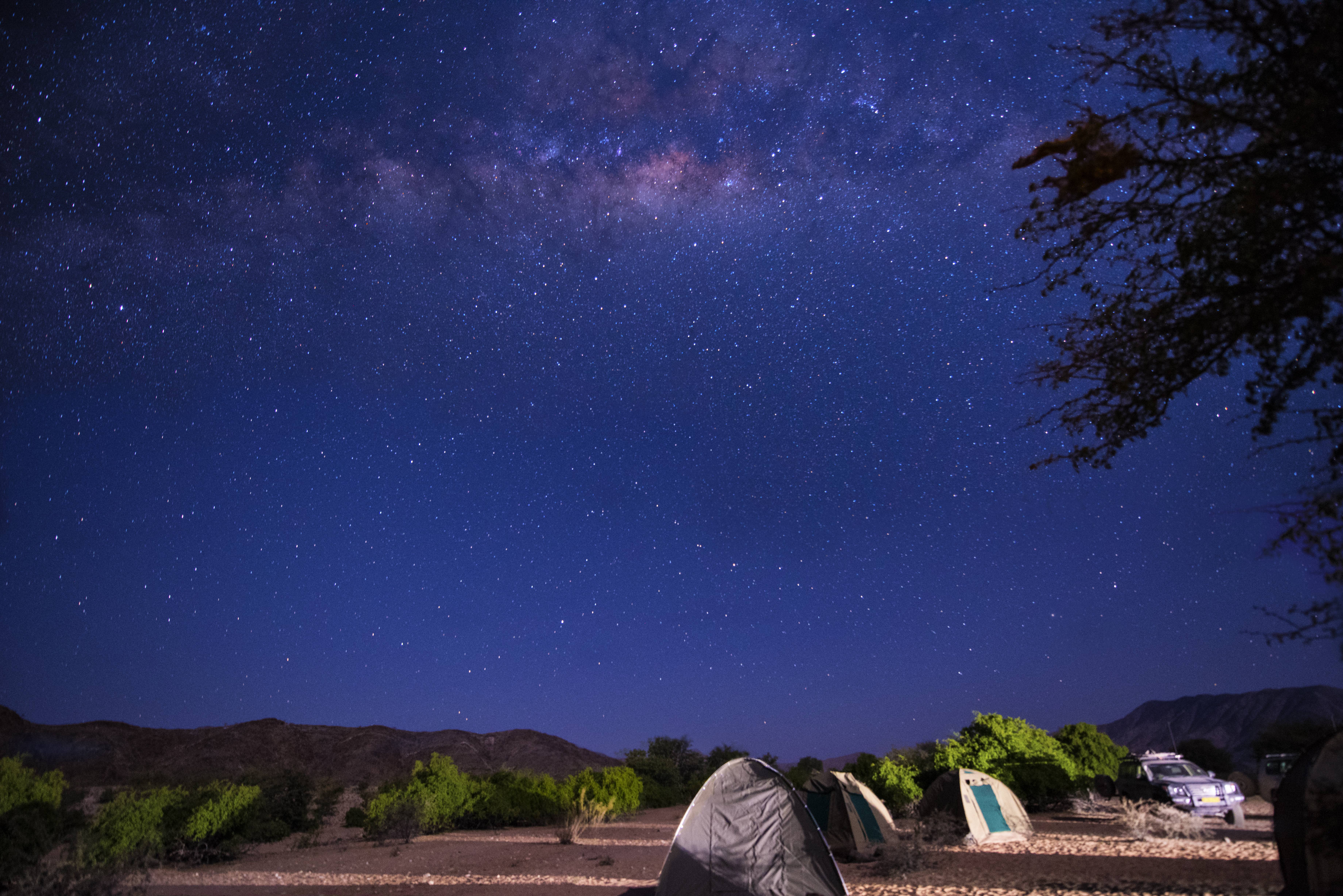Nuit sous la voie lactée (Namibie) Nuit sous la voie lactée (Namibie)