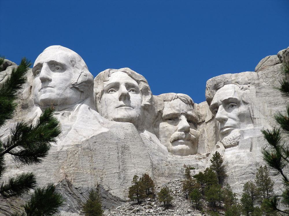 Le mont Rushmore, Dakota du Sud