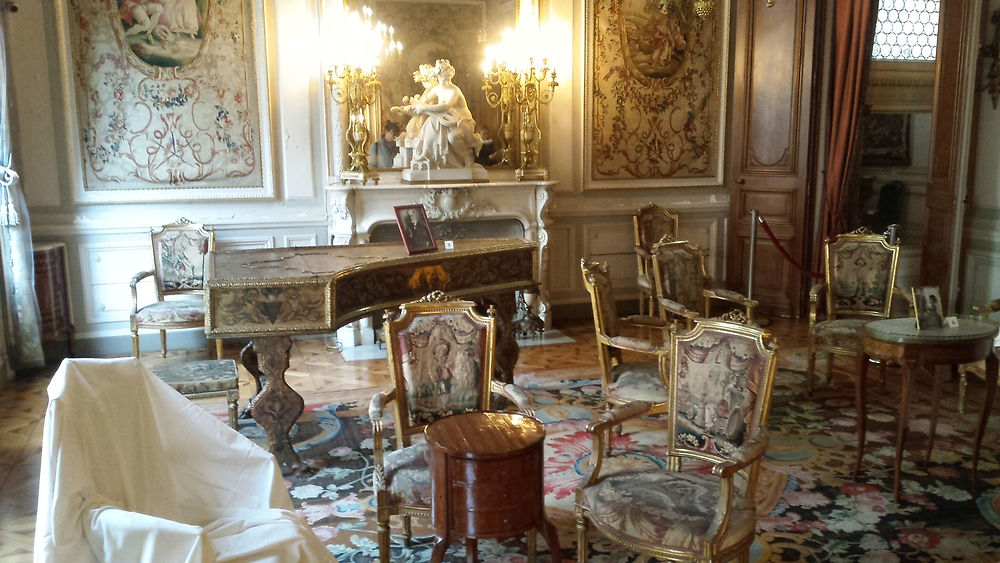 Salon de musique au musée Grobet Labadie