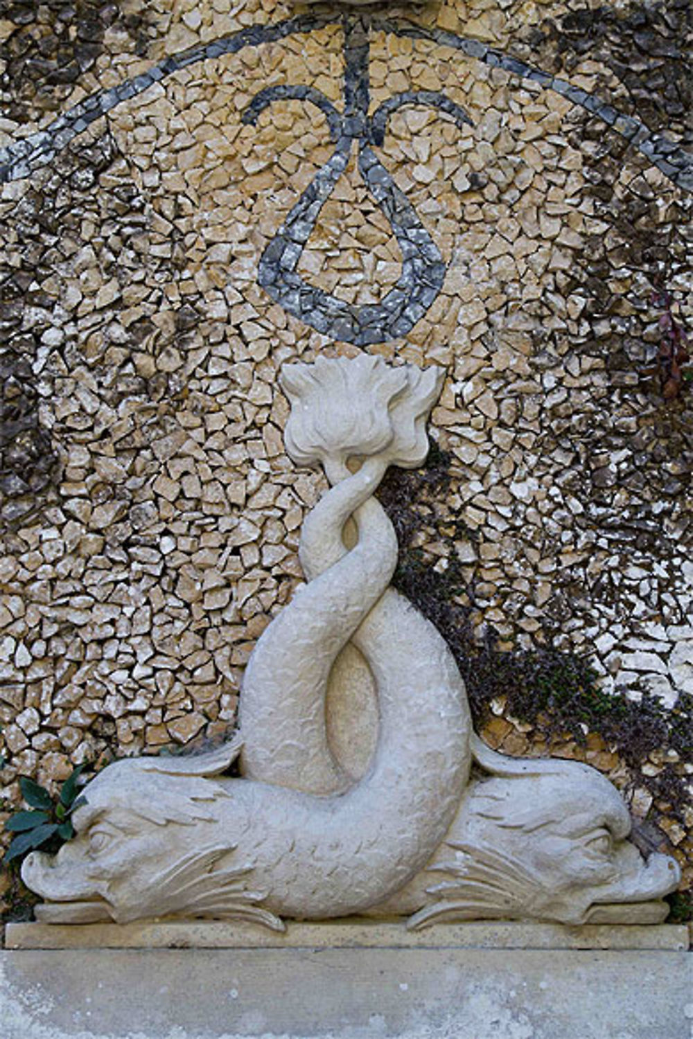 Sintra - Palais de la Regaleira - Fontaine de l'Abondance - Détail