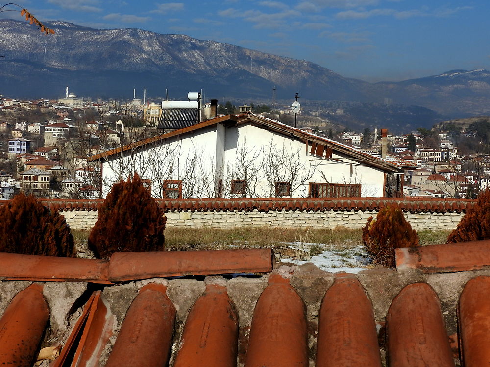 Sur les toits de Safranbolu