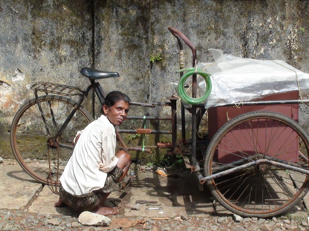 Réparation du vélo