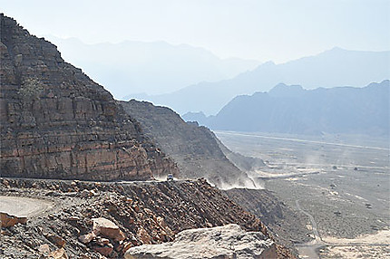 Chemin d'accès à Khor Al Nadj