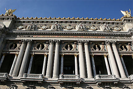 Façade de l'opéra Garnier
