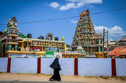 Temple de Trincomalee au Sri Lanka