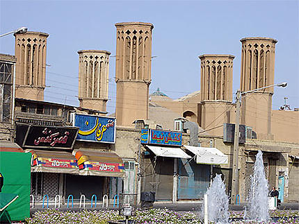 Tours d'aération à Yazd