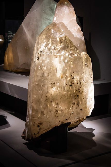 Galerie de minéralogie, quartz hyalin
