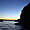 Le soleil se couche sur la baie de Gaspé