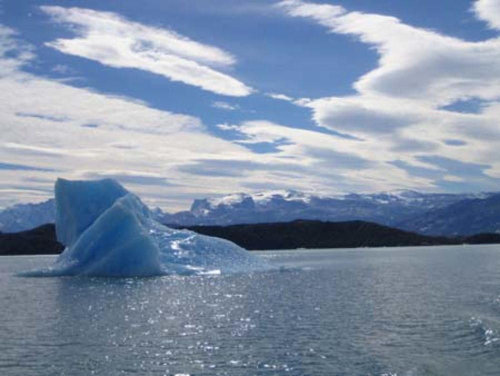 Le lac d'El Calafate