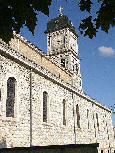 Église de Brangues en Isère