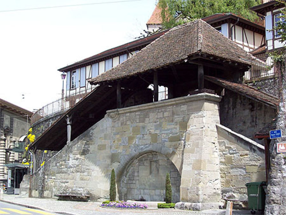 Escaliers couverts