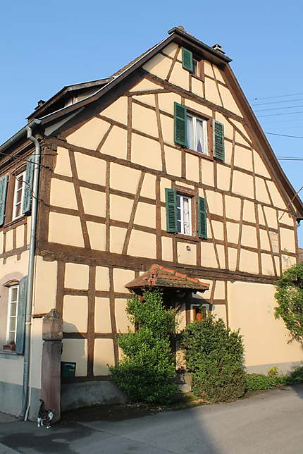 Maison à colombage à Ohnenheim (67)