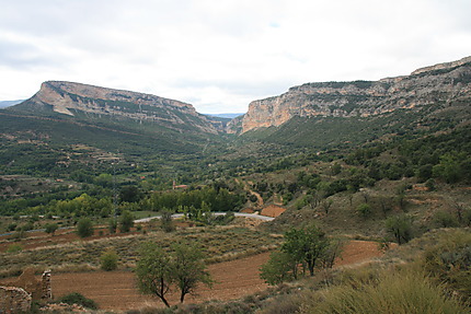 Paysage de Las Cuencas Mineras