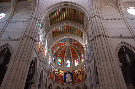 Intérieur de la cathédrale de Madrid