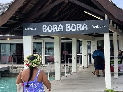 Arrivée à Bora Bora