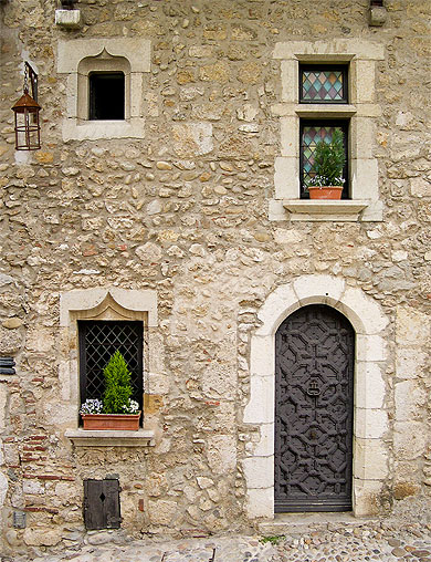 Pérouges - Façade maison Pérouges - Façade maison