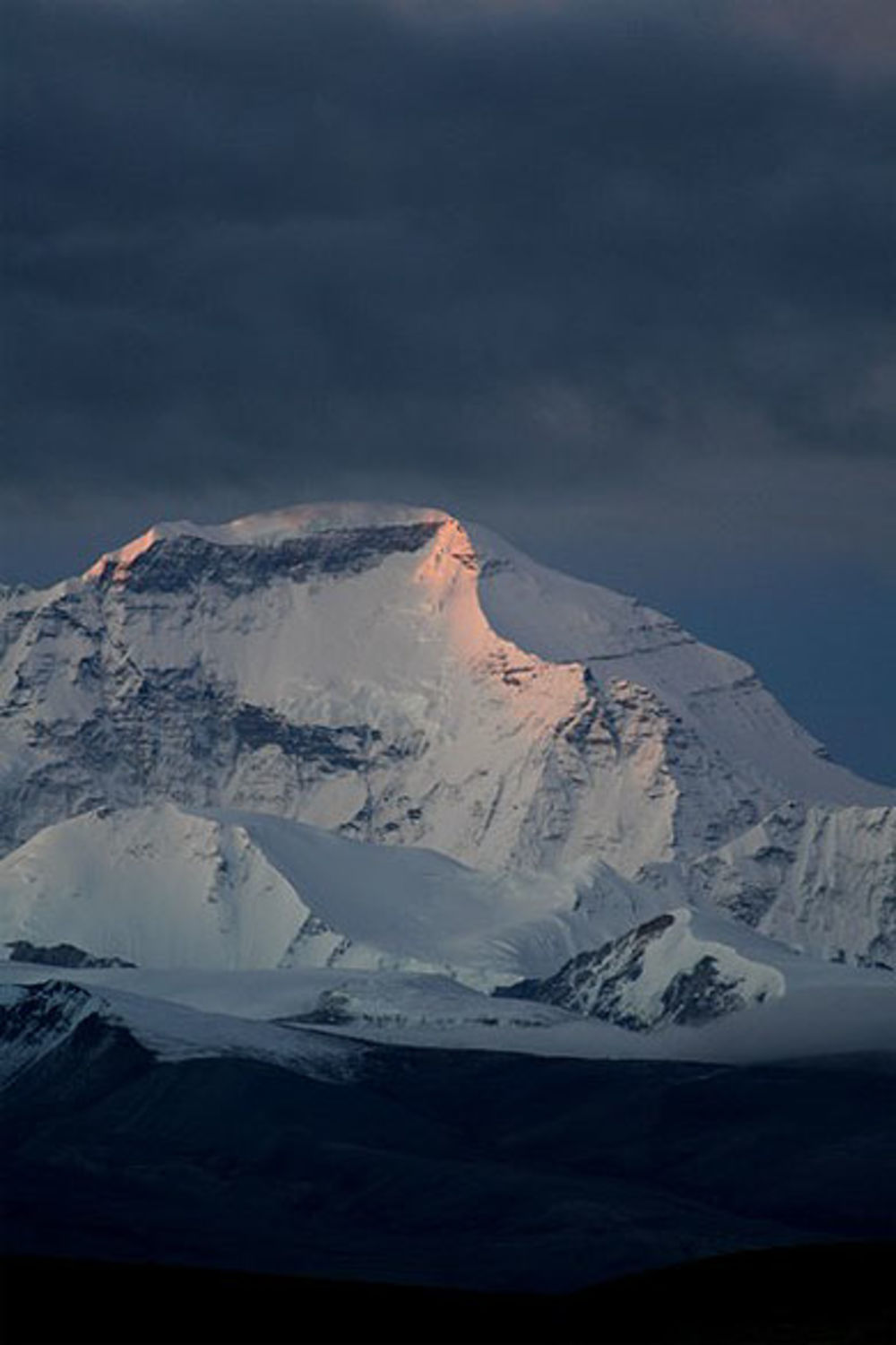 Vue sur le Cho Oyu (Tibet)