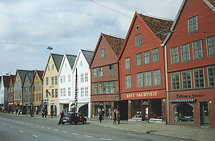 Quai de Bryggen à Bergen