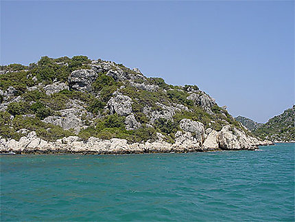 La côte de Kaleköy