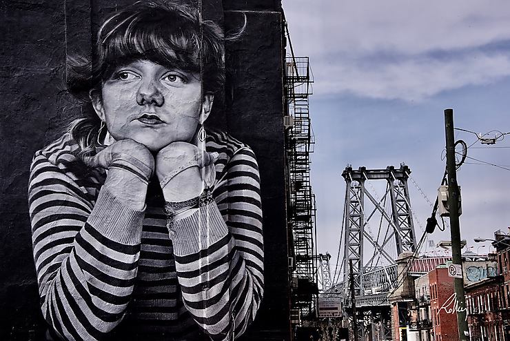 Street art à Brooklyn, New York