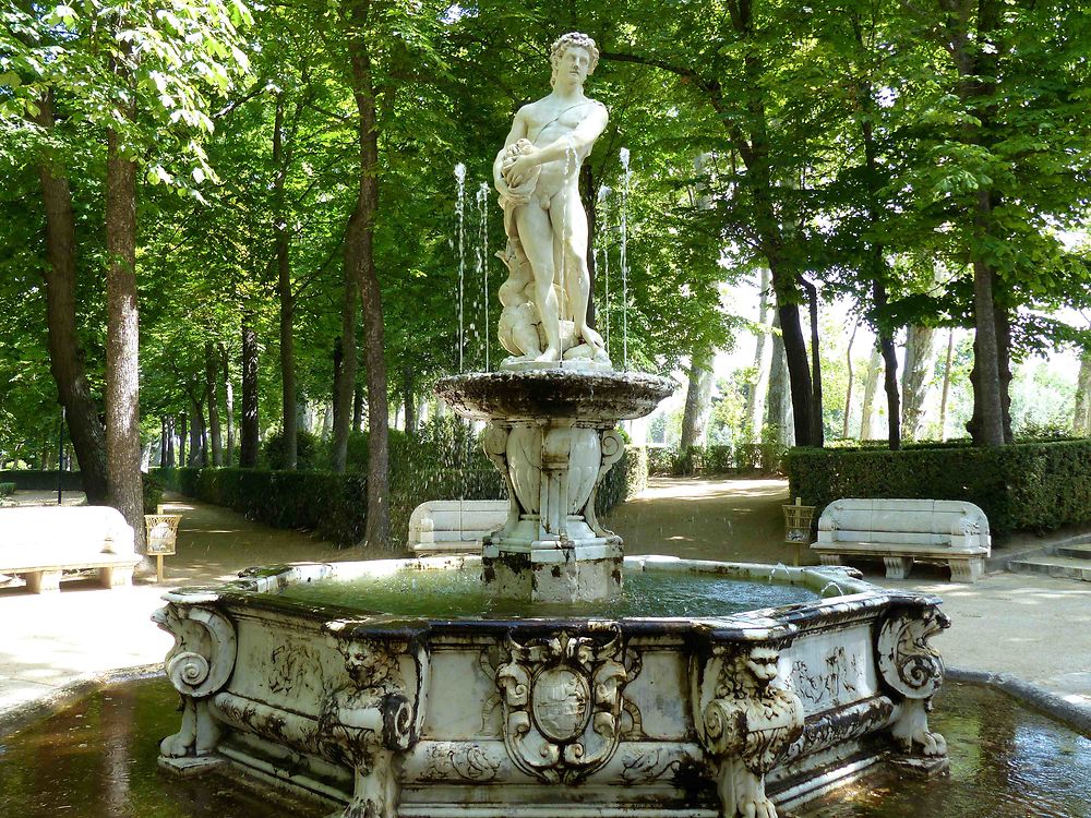 Fontaine dans les Jardins du Château d'Aranjuez