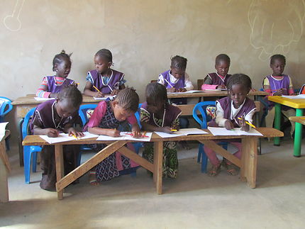 Ecole maternelle au Sénégal