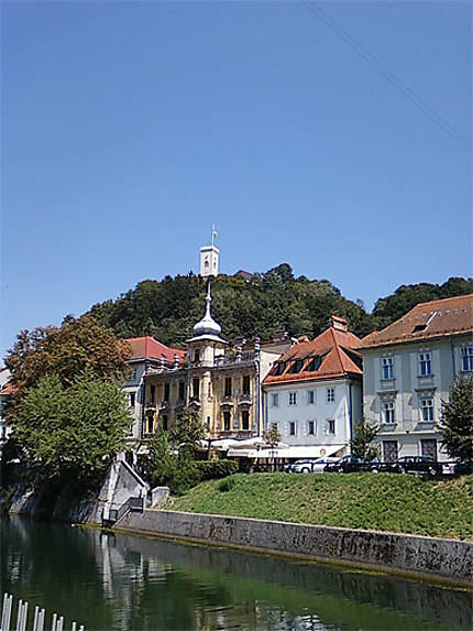 Ljubljanica et Château