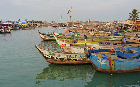 Le port de pêche d'Elmina Le port de pêche d'Elmina