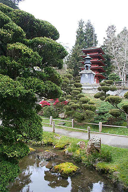 Japanese Garden- le temple