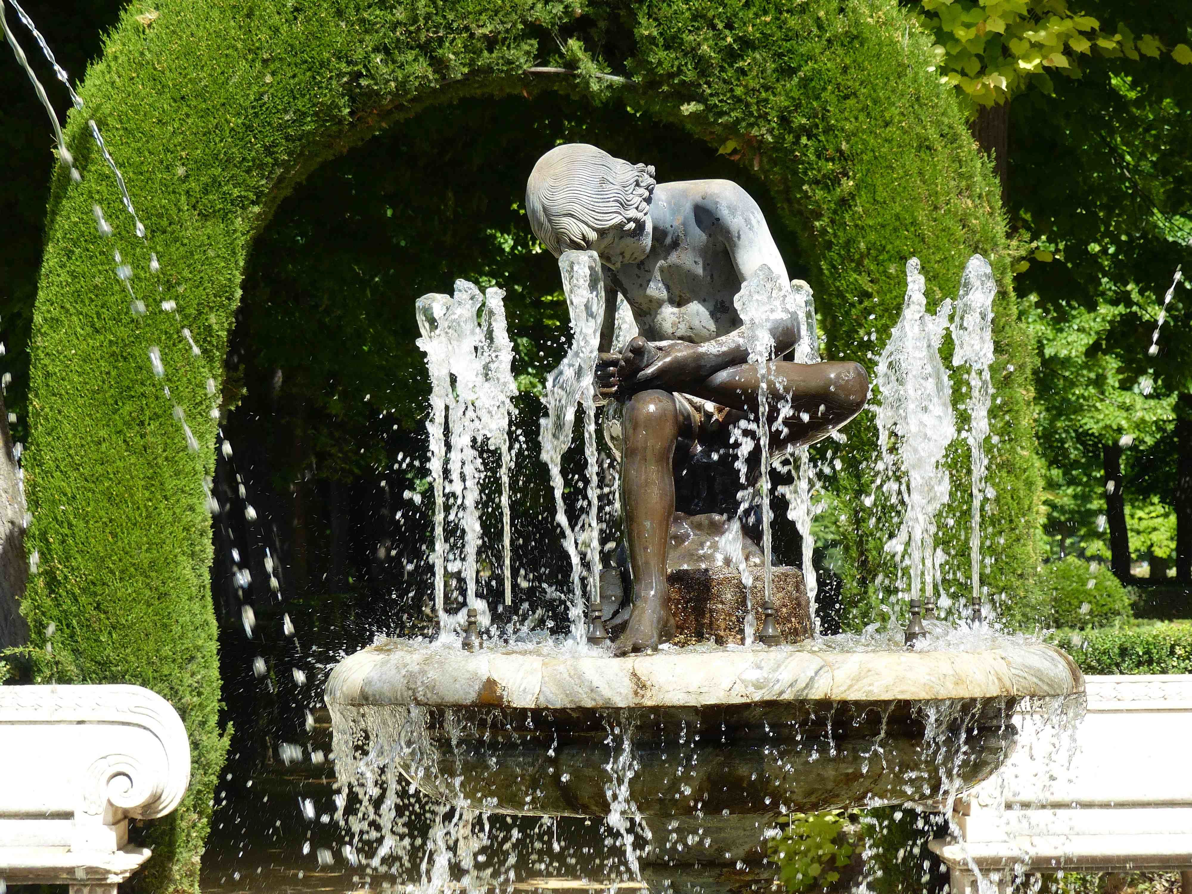 Fontaine dans les Jardins du Château d'Aranjuez