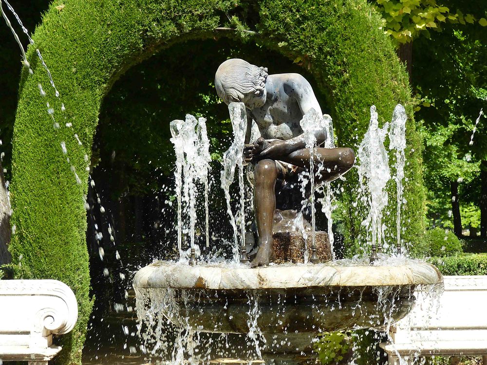 Fontaine dans les Jardins du Château d'Aranjuez