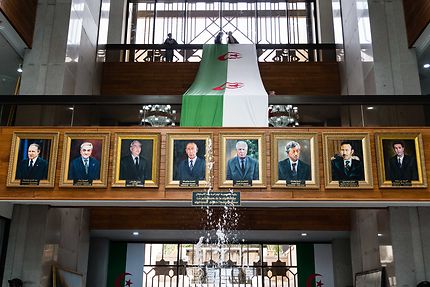 Musée de l'Armée à Alger : les présidents