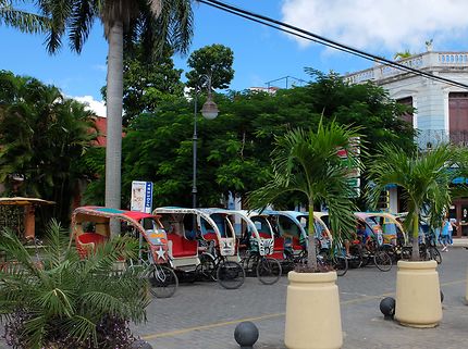 Station de bici-taxis, Camagüey, Cuba