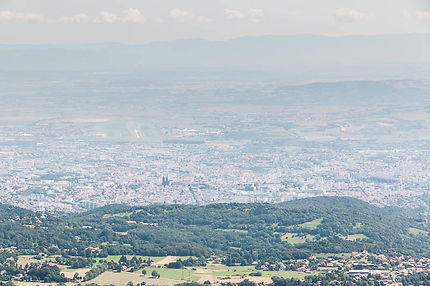 Clermont-Ferrand depuis le Puy-de-Dôme