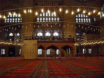 Selimiye Camii : intérieur de la mosquée