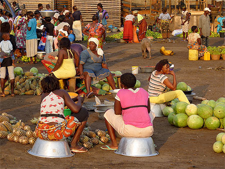 Marché aux fruits et légumes d'Elmina