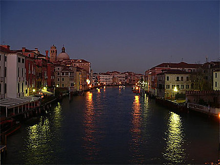 Le Grand Canal, de nuit