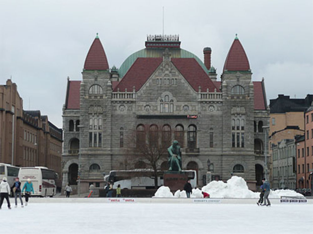 Patinoire et théâtre