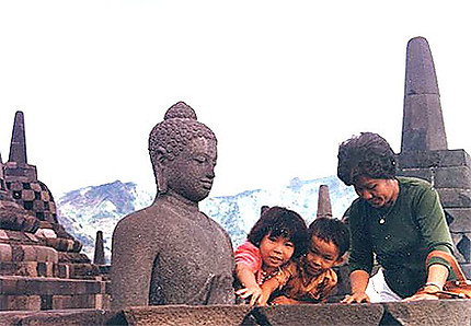 Borobudur - Février 78