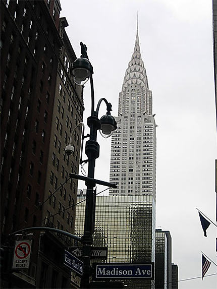 Chrysler Building depuis Madison Avenue