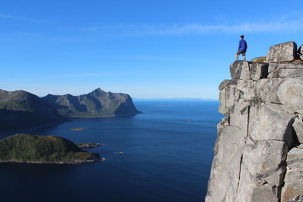 Balade au dessus de Gryllefjord