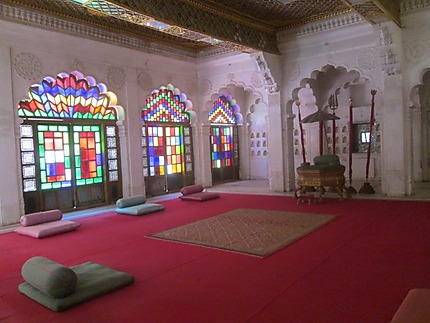Les vitraux du Moti Mahal